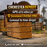 Construieste mai ieftin si sigur- Cherestea de calitate, direct din depozit